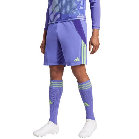 Adidas teamwear Spodenki męskie adidas Tiro 24 fioletowe IT2413 Adidas teamwear Spodenki męskie adidas Tiro 24 fioletowe IT2413