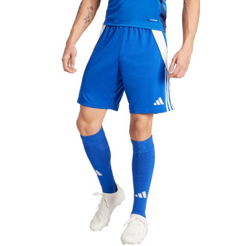 Adidas teamwear Spodenki męskie adidas Tiro 24 niebieskie IR9378 Adidas teamwear Spodenki męskie adidas Tiro 24 niebieskie IR9378