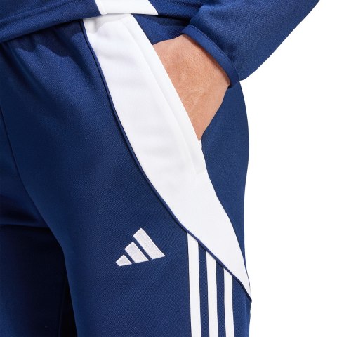 Adidas teamwear Spodnie damskie adidas Tiro 24 Training granatowe IS1006 Adidas teamwear Spodnie damskie adidas Tiro 24 Training granatowe IS1006