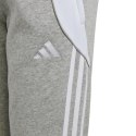 Adidas teamwear Spodnie dla dzieci adidas Tiro 24 Sweat szare IS1009