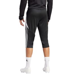 Adidas teamwear Spodnie męskie adidas Tiro 24 3/4 czarne IJ7671