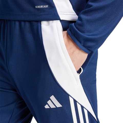 Adidas teamwear Spodnie męskie adidas Tiro 24 Training granatowe IR9343 Adidas teamwear Spodnie męskie adidas Tiro 24 Training granatowe IR9343