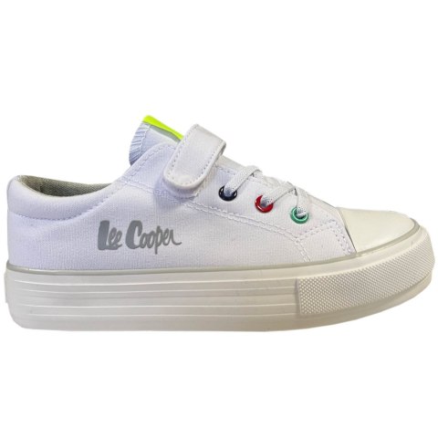 Lee Cooper Buty dla dzieci Lee Cooper białe LCW-24-31-2272K