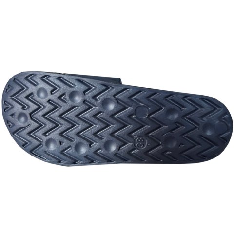 Lee Cooper Klapki damskie Lee Cooper granatowo-białe LCW-24-42-2480LA Lee Cooper Klapki damskie Lee Cooper granatowo-białe LCW-24-42-2480LA