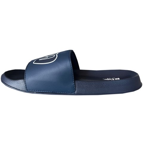 Lee Cooper Klapki męskie Lee Cooper granatowo-białe LCW-24-42-2481MC Lee Cooper Klapki męskie Lee Cooper granatowo-białe LCW-24-42-2481MC