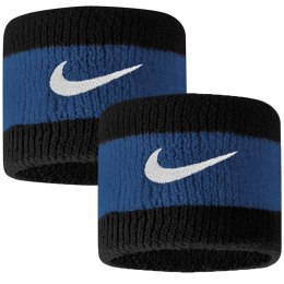 Nike Frotki na nadgarstek Nike Swoosh niebiesko-czarna N0001565050OS