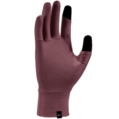 Nike Rękawiczki damskie do biegania Nike Dri-Fit brązowe N1002219206 Nike Rękawiczki damskie do biegania Nike Dri-Fit brązowe N1002219206