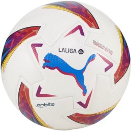 Puma Piłka nożna Puma Orbita LaLiga 1 FIFA Quality biało-czerwono-niebieska 84106 01