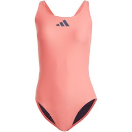 Adidas Kostium kąpielowy damski adidas 3 Bar Logo Swimsuit różowy IQ3985