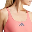 Adidas Kostium kąpielowy damski adidas 3 Bar Logo Swimsuit różowy IQ3985