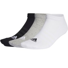 Adidas Skarpety adidas Cushioned Low-Cut 3p białe, szare, czarne IC1333