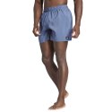 Adidas Spodenki kąpielowe męskie adidas Solid CLX Short-Length niebieskie IR6221