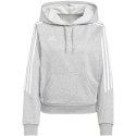 Adidas teamwear Bluza damska adidas Tiro 24 Hooded szara IR7509