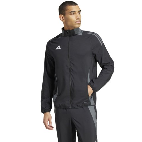 Adidas teamwear Bluza męska adidas Tiro 24 Competition Presentation czarna IP5596 Adidas teamwear Bluza męska adidas Tiro 24 Competition Presentation czarna IP5596
