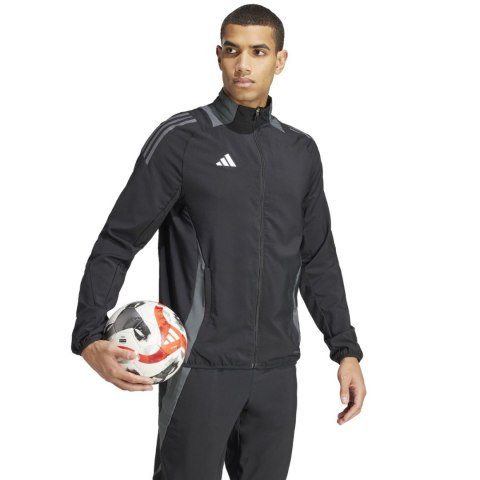 Adidas teamwear Bluza męska adidas Tiro 24 Competition Presentation czarna IP5596 Adidas teamwear Bluza męska adidas Tiro 24 Competition Presentation czarna IP5596
