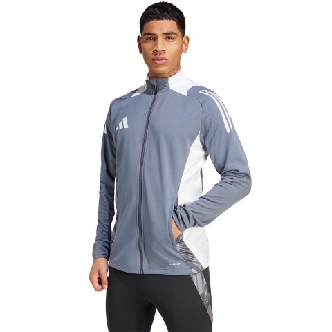 Adidas teamwear Bluza męska adidas Tiro 24 Competition Training szara IV9149 Adidas teamwear Bluza męska adidas Tiro 24 Competition Training szara IV9149
