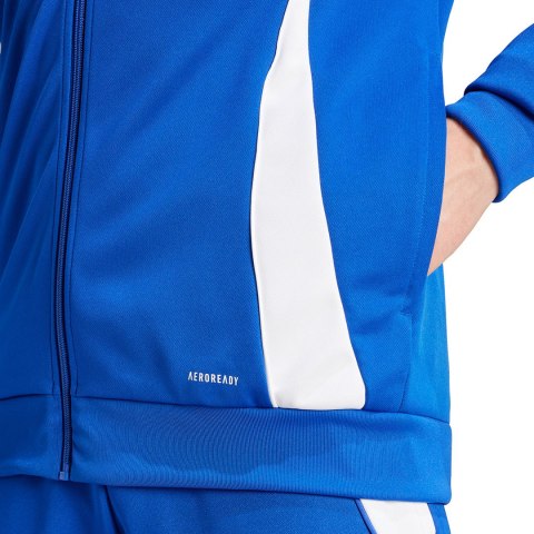 Adidas teamwear Bluza męska adidas Tiro 24 Training niebieska IR9492 Adidas teamwear Bluza męska adidas Tiro 24 Training niebieska IR9492