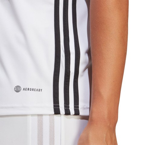 Adidas teamwear Koszulka damska adidas Tabela 23 Jersey biała H44530 Adidas teamwear Koszulka damska adidas Tabela 23 Jersey biała H44530