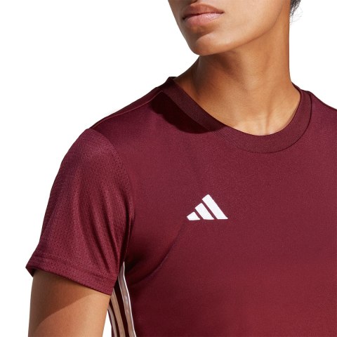 Adidas teamwear Koszulka damska adidas Tabela 23 Jersey bordowa IB4930 Adidas teamwear Koszulka damska adidas Tabela 23 Jersey bordowa IB4930