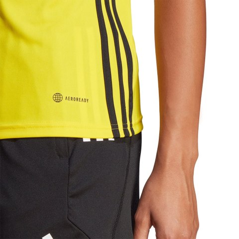 Adidas teamwear Koszulka damska adidas Tabela 23 Jersey żółta IA9149 Adidas teamwear Koszulka damska adidas Tabela 23 Jersey żółta IA9149