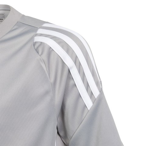 Adidas teamwear Koszulka dla dzieci adidas Tiro 24 Jersey szara IS1031 Adidas teamwear Koszulka dla dzieci adidas Tiro 24 Jersey szara IS1031