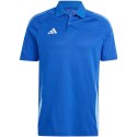 Adidas teamwear Koszulka męska adidas Tiro 24 Competition Polo niebieska IR7566