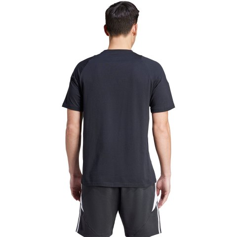 Adidas teamwear Koszulka męska adidas Tiro 24 Sweat czarna IJ9954 Adidas teamwear Koszulka męska adidas Tiro 24 Sweat czarna IJ9954