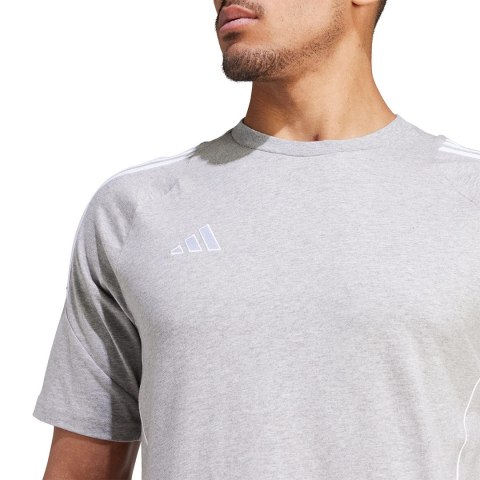 Adidas teamwear Koszulka męska adidas Tiro 24 Sweat szara IR9348 Adidas teamwear Koszulka męska adidas Tiro 24 Sweat szara IR9348