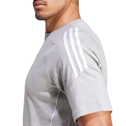 Adidas teamwear Koszulka męska adidas Tiro 24 Sweat szara IR9348 Adidas teamwear Koszulka męska adidas Tiro 24 Sweat szara IR9348
