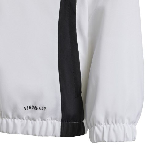 Adidas teamwear Kurtka dla dzieci adidas Tiro 24 biała IM8799 Adidas teamwear Kurtka dla dzieci adidas Tiro 24 biała IM8799