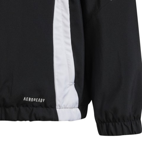 Adidas teamwear Kurtka dla dzieci adidas Tiro 24 czarna IM8798 Adidas teamwear Kurtka dla dzieci adidas Tiro 24 czarna IM8798