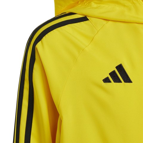 Adidas teamwear Kurtka dla dzieci adidas Tiro 24 żółta IM8795 Adidas teamwear Kurtka dla dzieci adidas Tiro 24 żółta IM8795