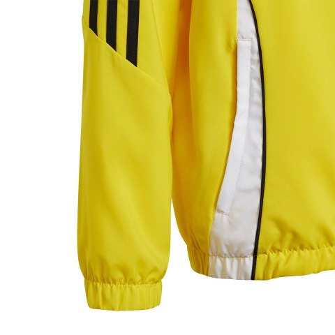 Adidas teamwear Kurtka dla dzieci adidas Tiro 24 żółta IM8795 Adidas teamwear Kurtka dla dzieci adidas Tiro 24 żółta IM8795