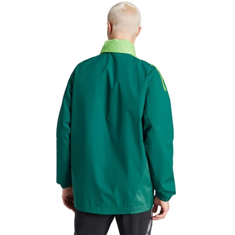Adidas teamwear Kurtka męska adidas Tiro 24 Competition All-Weather zielona IR9521 Adidas teamwear Kurtka męska adidas Tiro 24 Competition All-Weather zielona IR9521