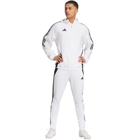 Adidas teamwear Kurtka męska adidas Tiro 24 biała IM8808 Adidas teamwear Kurtka męska adidas Tiro 24 biała IM8808