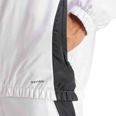 Adidas teamwear Kurtka męska adidas Tiro 24 biała IM8808 Adidas teamwear Kurtka męska adidas Tiro 24 biała IM8808