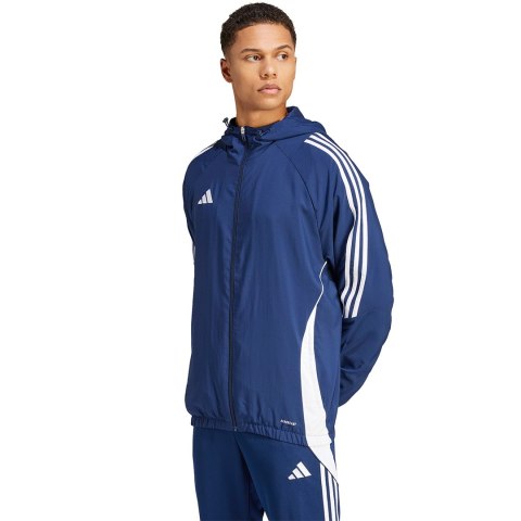 Adidas teamwear Kurtka męska adidas Tiro 24 granatowa IM8812 Adidas teamwear Kurtka męska adidas Tiro 24 granatowa IM8812