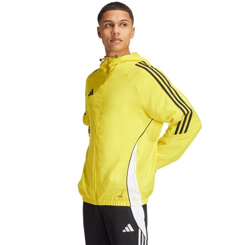 Adidas teamwear Kurtka męska adidas Tiro 24 żółta IM8807 Adidas teamwear Kurtka męska adidas Tiro 24 żółta IM8807