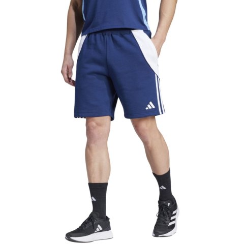 Adidas teamwear Spodenki męskie adidas Tiro 24 Sweat granatowe IS2158 Adidas teamwear Spodenki męskie adidas Tiro 24 Sweat granatowe IS2158