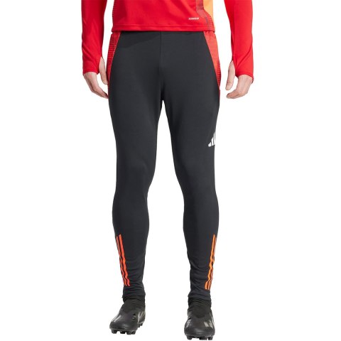 Adidas teamwear Spodnie męskie adidas Tiro 24 Competition Training czarno-pomarańczowe IP1879 Adidas teamwear Spodnie męskie adidas Tiro 24 Competition Training czarno-pomarańczowe IP1879