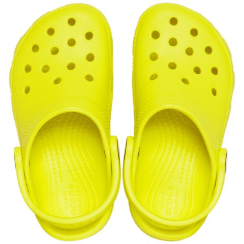 Crocs Chodaki dla dzieci Crocs Kids Toddler Classic Clog żółte 206990 76M Crocs Chodaki dla dzieci Crocs Kids Toddler Classic Clog żółte 206990 76M