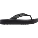 Crocs Klapki damskie Crocs Classic Platform Flip czarne 207714 001