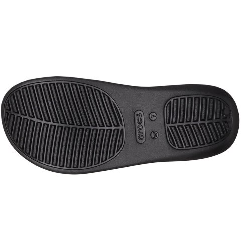 Crocs Klapki damskie Crocs Getaway Flip czarne 209589 001 Crocs Klapki damskie Crocs Getaway Flip czarne 209589 001