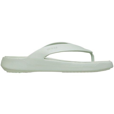 Crocs Klapki damskie Crocs Getaway Flip zielone 209589 3VS