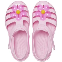 Crocs Sandały dla dzieci Crocs Isabela Charm Sandals różowe 208445 6S0