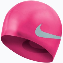 Nike Czepek pływacki Nike Big Swoosh różowy NESS8163-672
