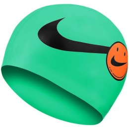 Nike Czepek pływacki Nike Graphic zielony NESSC164-339