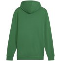 Puma Bluza męska Puma ESS+ 2 Col Big Logo Hoodie TR zielona 586765 86