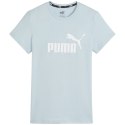 Puma Koszulka damska Puma ESS Logo Tee błękitna 586775 25