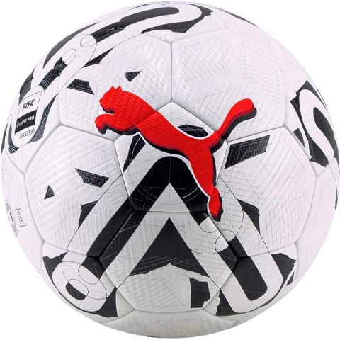 Puma Piłka nożna Puma Orbita 3 TB FIFA Quality biało-czerwono-czarna 83776 03